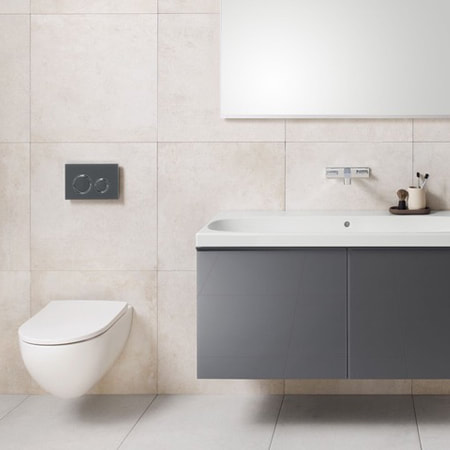 geberit kylpyhuoneen hanat